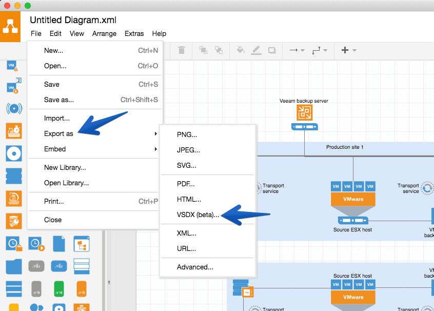 instal Draw.io 21.7.5 free