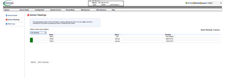 PRTG: Monitoring Supermicro IPMI to know temperature and voltage using ...