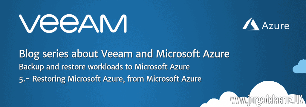 Veeam: Backup and restore workloads to Microsoft Azure – Restoring ...