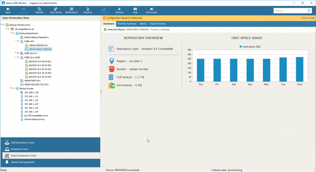 vm has more disk space than reported by netapp