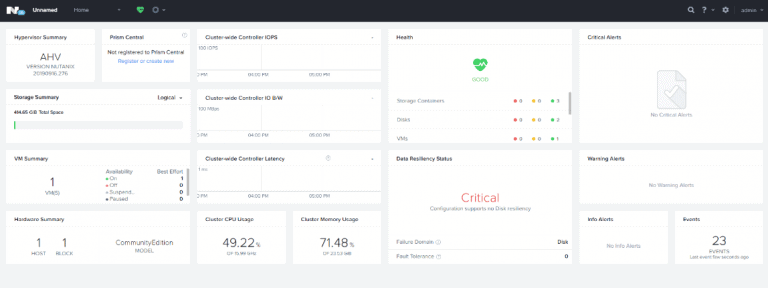 Nutanix: Deploying Single-Node Nutanix Community Edition 5.18 on VMware ...